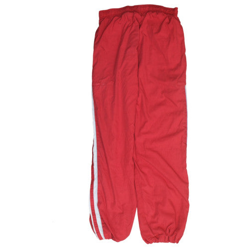 Nike Boys Red Track Pants 10 Years Elastic Waist Side Stripe Activewear