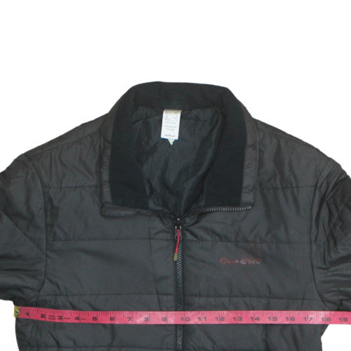 Quechua Men's Black S Basic Hiking Jacket Lightweight Full Zip