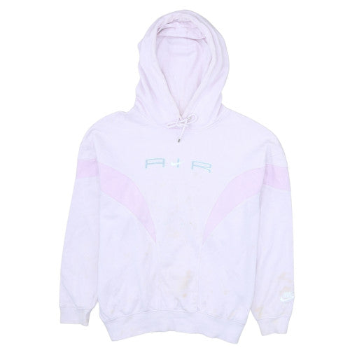 Nike Women’s Pink Air Pullover Hoodie Medium Cotton Blend