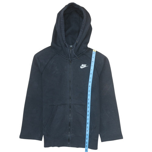 Nike Men's Black Full Zip Fleece Hoodie Size S