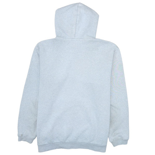 Adidas Men’s Grey XL Pullover Hoodie Fleece Logo Sweatshirt