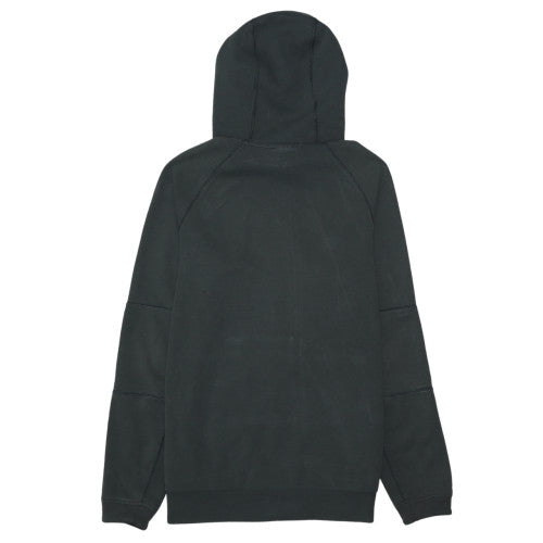 Nike Men's Black Full Zip Hoodie Size M Cotton Blend