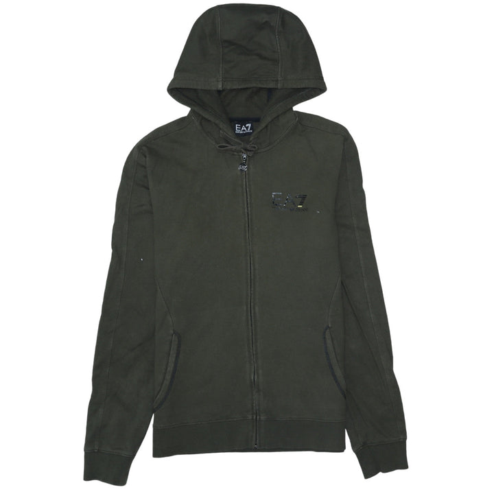 Emporio Armani EA7 Men's Green Full Zip Hoodie Size S