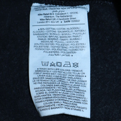 Nike Womens Black S Jogger Sweatpants Cotton Blend