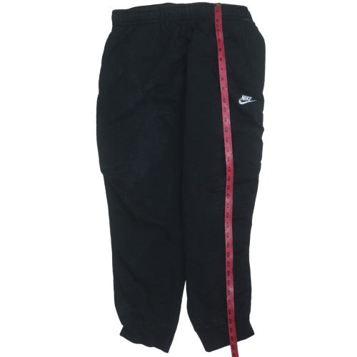Nike Men's Black XL Jogger Sweatpants with Cuffed Tapered Leg