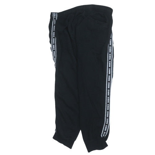 Nike Men's Black XL Jogger Sweatpants with Cuffed Tapered Leg