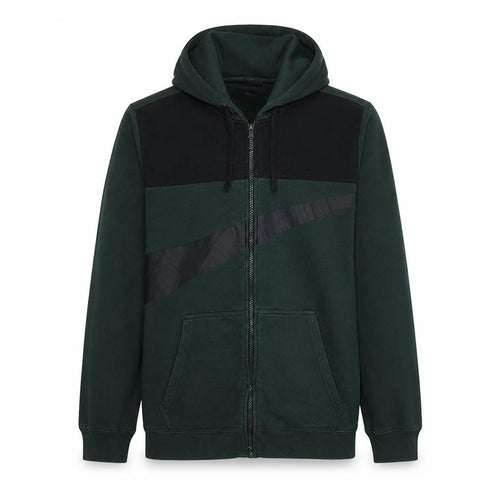 Nike Men's Green Full Zip Hoodie L Fleece Sportswear