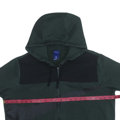 Nike Men's Green Full Zip Hoodie L Fleece Sportswear