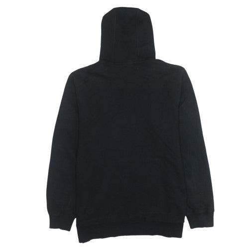 Adidas Men's Black Pullover Hoodie L Sports Fleece Sweatshirt