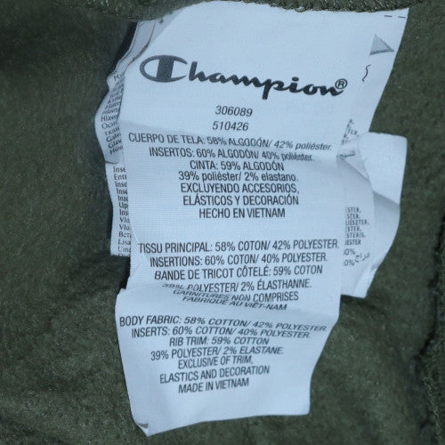 Champion Boys Khaki Green XL 13-14 Years Crew Neck Sweatshirt
