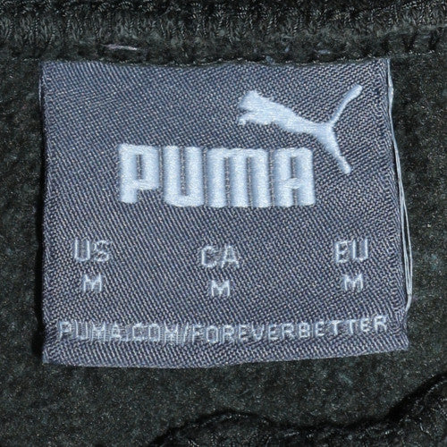Puma Men's Green Fleece Joggers M Regular Fit Casual Trousers