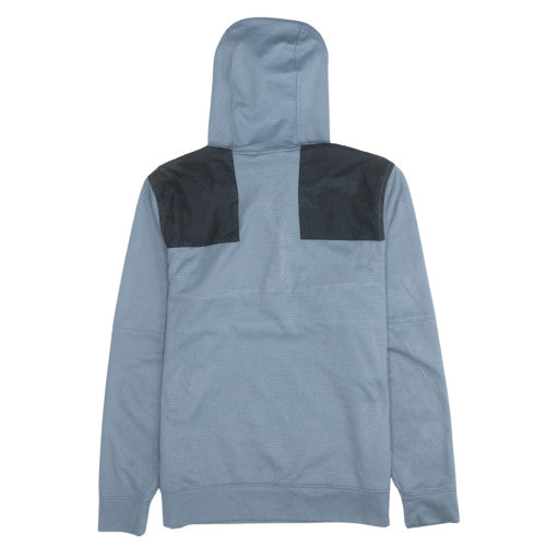 The North Face Men's Grey 1/2 Zip Hoodie Fleece Size S