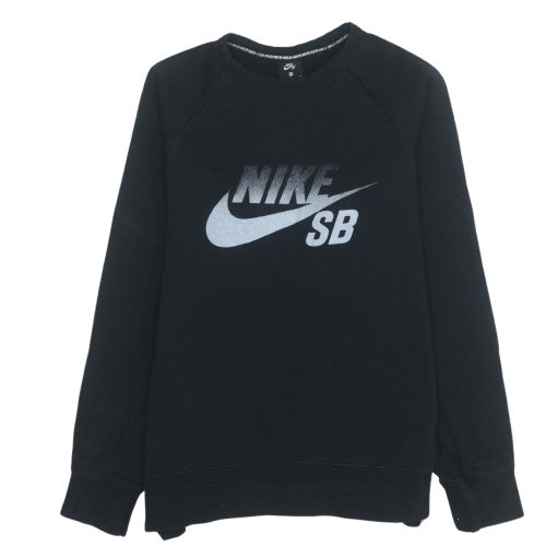 Nike SB Men's Black Cotton Pullover Sweatshirt M Regular Fit