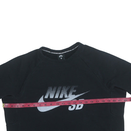 Nike SB Men's Black Cotton Pullover Sweatshirt M Regular Fit