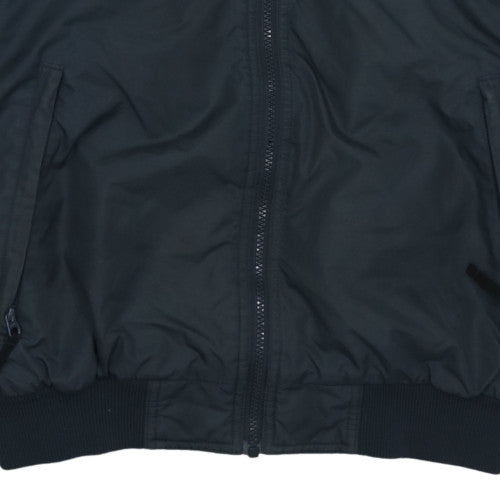 Columbia Men's Blue Bomber Jacket S Nylon Fleece Lined Outdoor