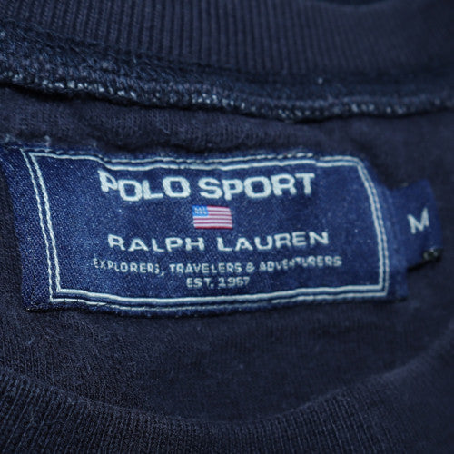 Ralph Lauren Polo Sport Men's Grey Sweatshirt M Crew Neck Cotton