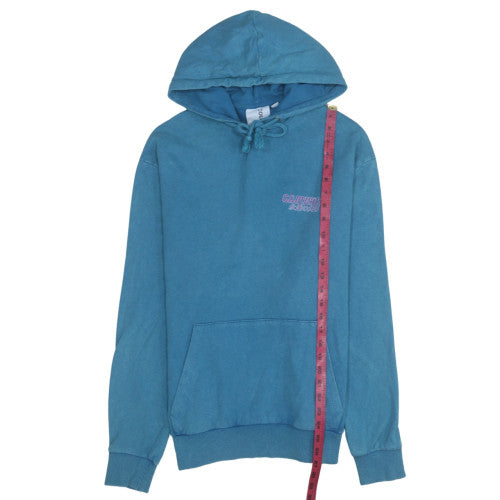 COLLUSION Mens Blue Graphic Pullover Hoodie Size M
