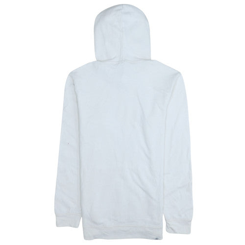 Puma Men’s White XS Pullover Hoodie with Logo Print