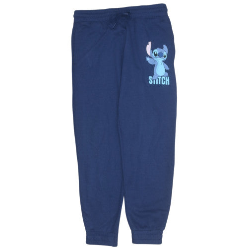 Disney Stitch Women's Blue Jogger Sweatpants Size 10-12