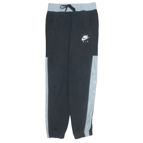 Nike Boys Black Jogger Trousers L 14 Years Fleece Activewear Pants