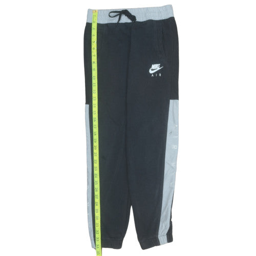 Nike Boys Black Jogger Trousers L 14 Years Fleece Activewear Pants