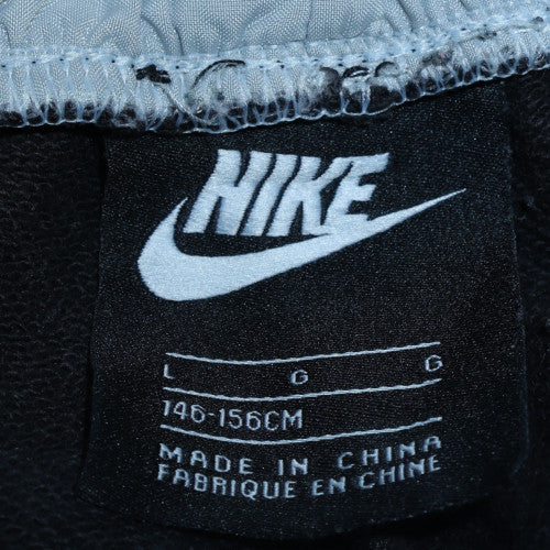 Nike Boys Black Jogger Trousers L 14 Years Fleece Activewear Pants