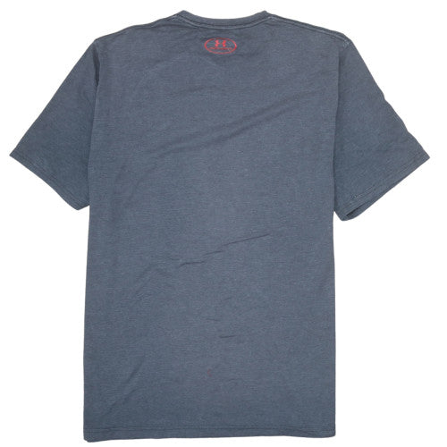 Under Armour Men's Blue Crew Neck Short Sleeve Athletic T-Shirt XL