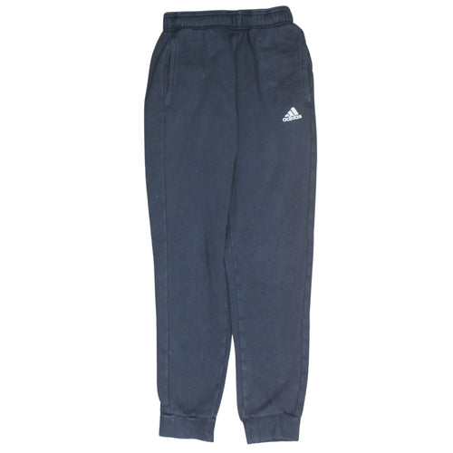 Adidas Womens Black Jogger Sweatpants Size 14 Elastic Waist Gymwear