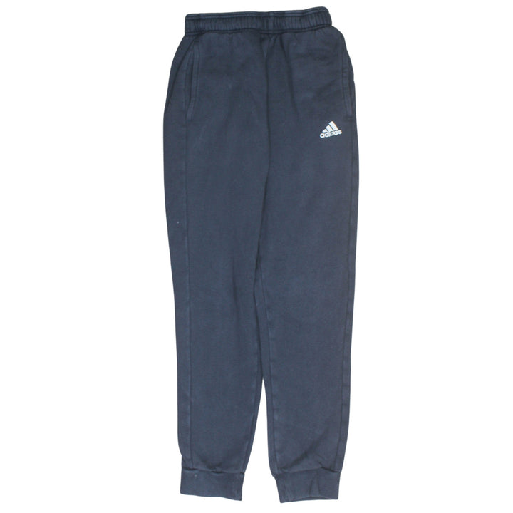 Adidas Womens Black Jogger Sweatpants Size 14 Elastic Waist Gymwear