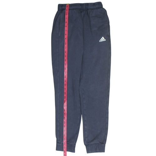 Adidas Womens Black Jogger Sweatpants Size 14 Elastic Waist Gymwear