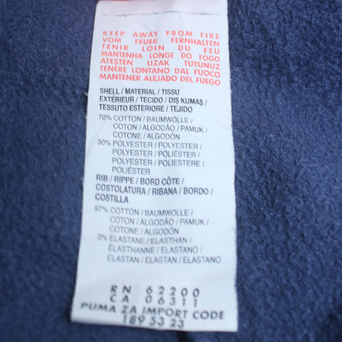 Puma Mens Blue Jogger Sweatpants L Regular Fit Activewear
