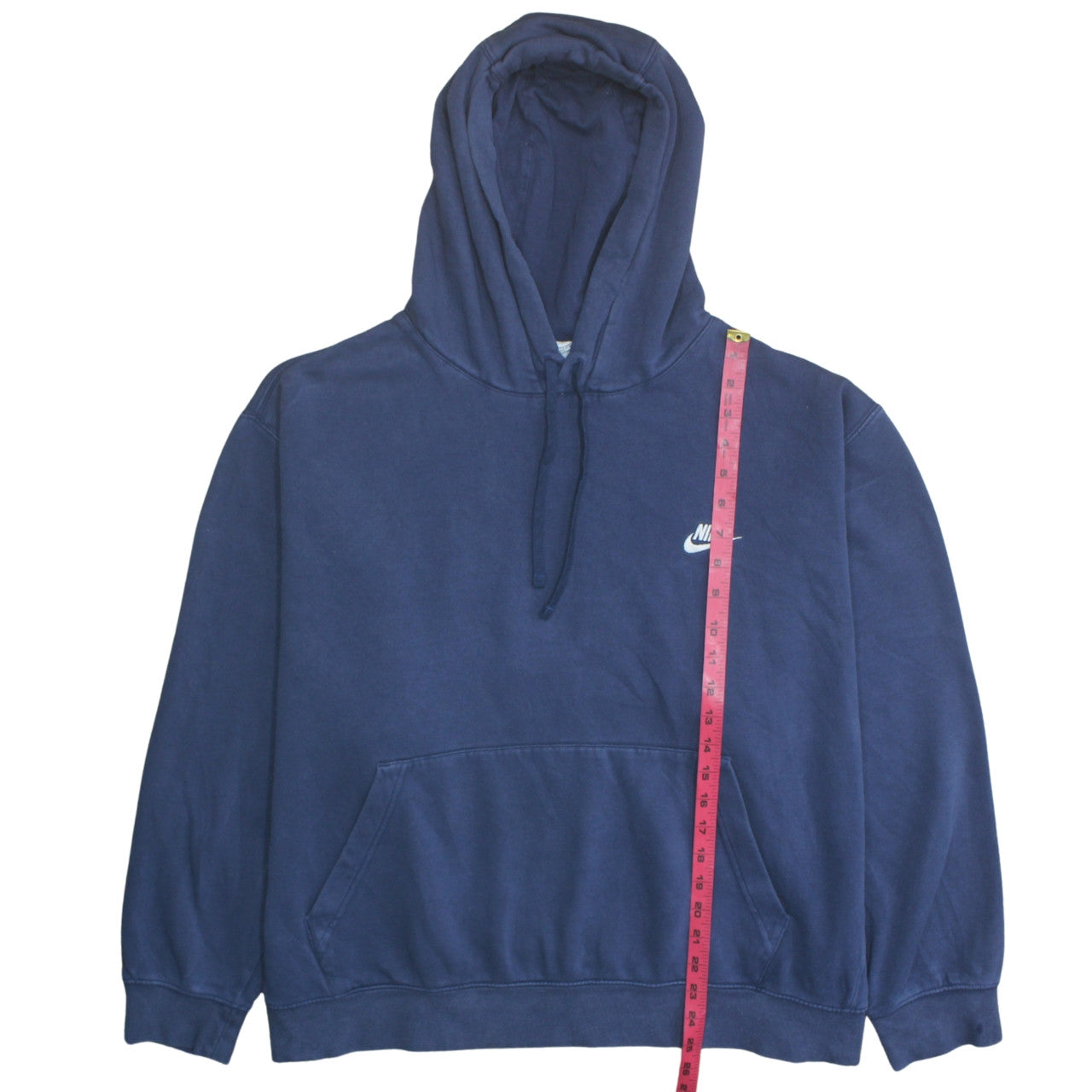 Nike Women’s Blue Pullover Hoodie XXL Cotton Blend Casual Sweatshirt