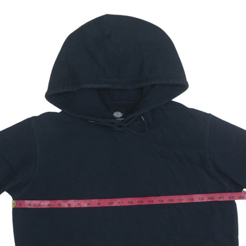 Dickies Men's Black Pullover Hoodie Large Cotton Fleece