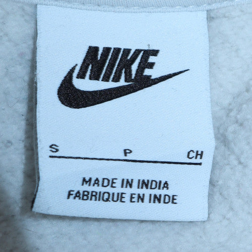 Nike Men's White Pullover Hoodie Small Regular Fit Fleece