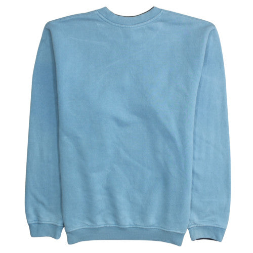 Nike Men's Blue Logo Pullover Crew Neck Sweatshirt Size M