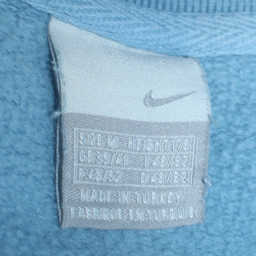 Nike Men's Blue Logo Pullover Crew Neck Sweatshirt Size M