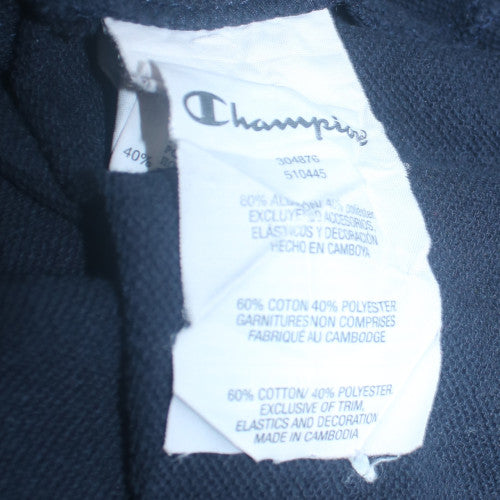 Champion Boys Black Crew Neck Pullover Sweatshirt 13-14 Years