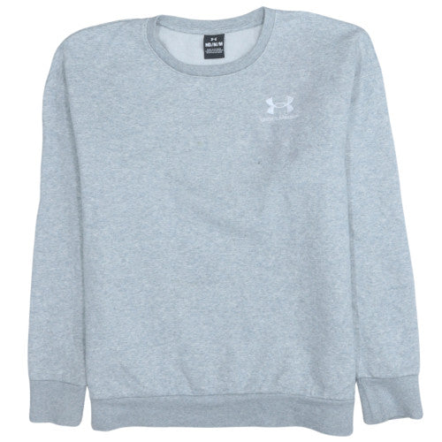 Under Armour Men's Grey Medium Pullover Sweatshirt Regular Fit