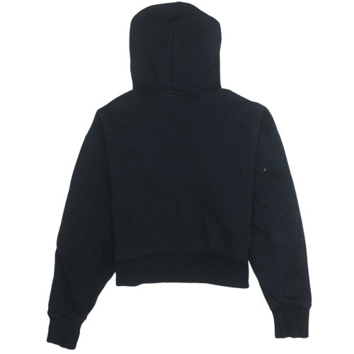 Adidas Women Black Size 8 Hoodie Pullover Hooded Sweatshirt