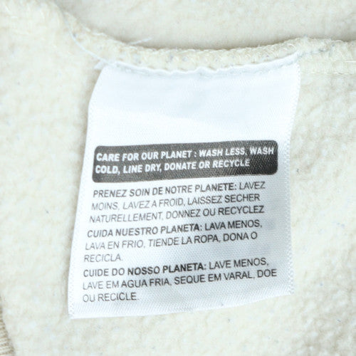 Levi's Men's White Pullover Logo Crew Neck Sweatshirt Size S