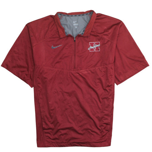 Nike Men's Red XL 1/2 Zip Sports Sweatshirt