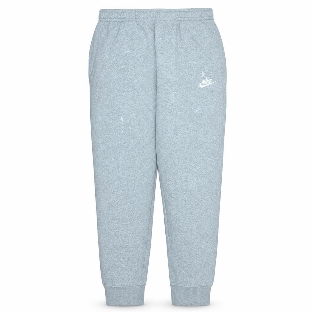 Front view of Nike Men's Grey Regular Fit Fleece Sweatpants L