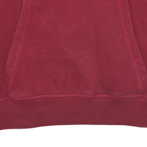 Champion Men's Red XS Pullover Hoodie with Logo