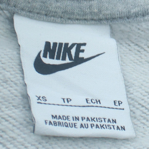 Nike Men's Grey XS Pullover Crew Neck Sweatshirt