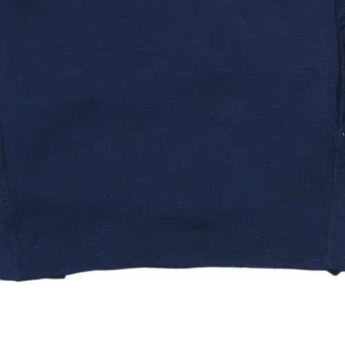 Nike Men's Blue Therma-Fit Half Zip Running Sweatshirt Size M