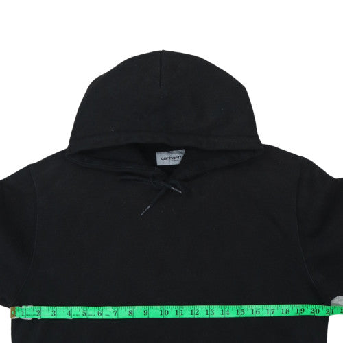 Carhartt Men’s Black Pullover Hoodie Small Graphic Streetwear