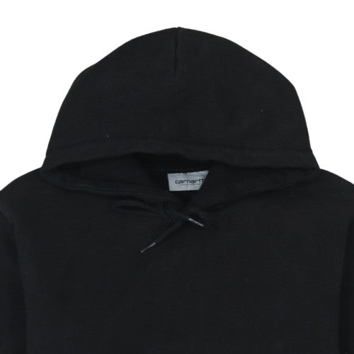 Carhartt Men’s Black Pullover Hoodie Small Graphic Streetwear