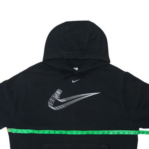 Nike Mens Black Pullover Hoodie L Sports Fleece Sweatshirt
