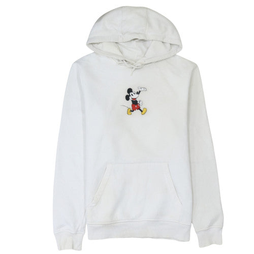 Disney Women’s White Mickey Mouse Pullover Hoodie Size M