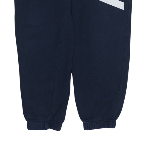 Nike Men's Blue Small Logo Fleece Sweatpants Joggers
